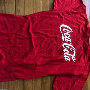 Vintage women’s red oversized Coca Cola T-shirt!